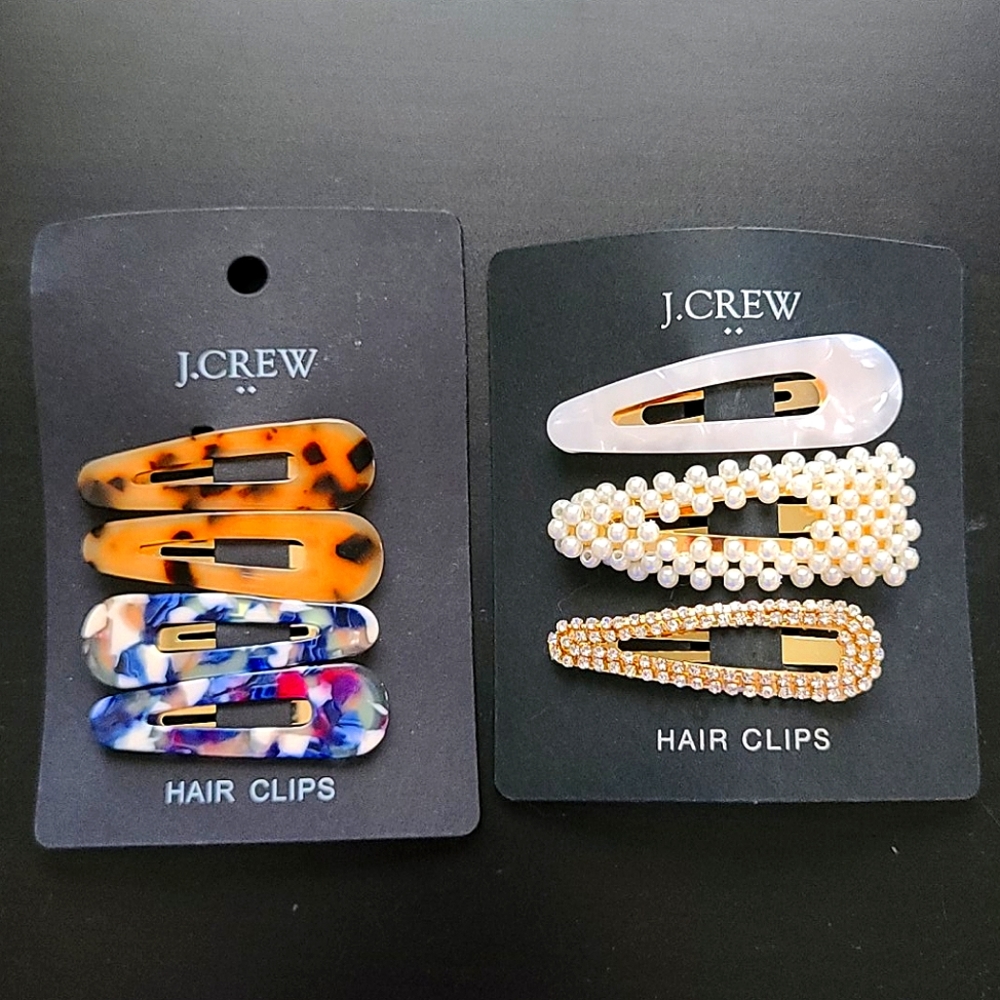 5/14 jcrew hair clip bundle